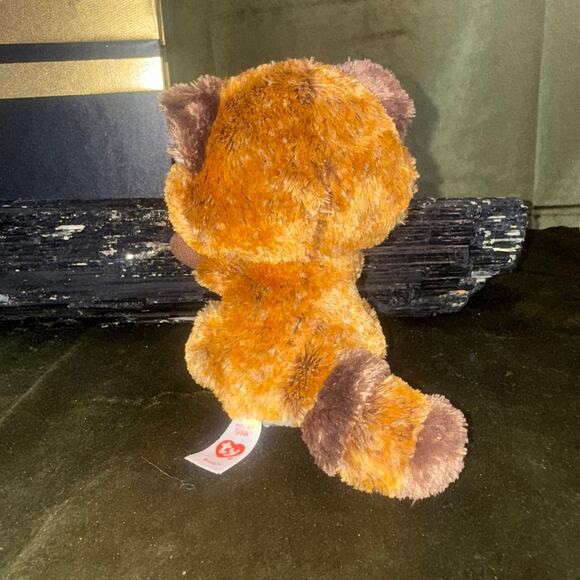 Ty Beanie Boo Rusty Raccoon Plush (6”) • EUC, No Hang Tag - Picture 3 of 4